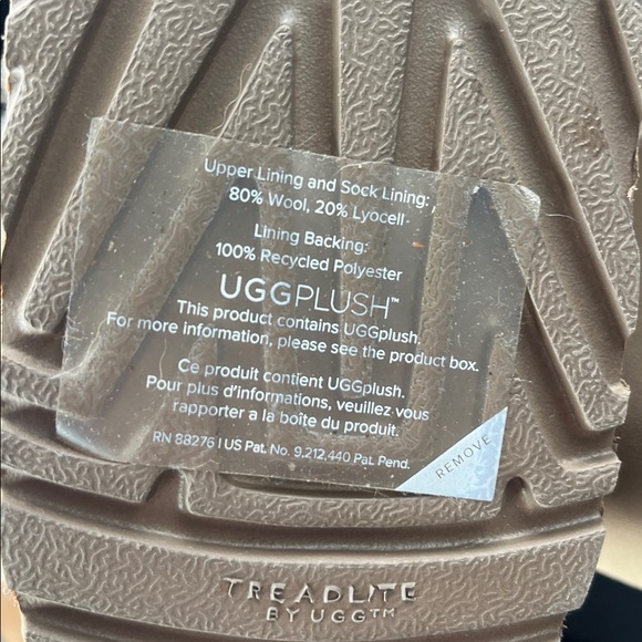 UGG Classic Fluff Pin Mini Boot, Antique Pearl - Picture 6 of 11